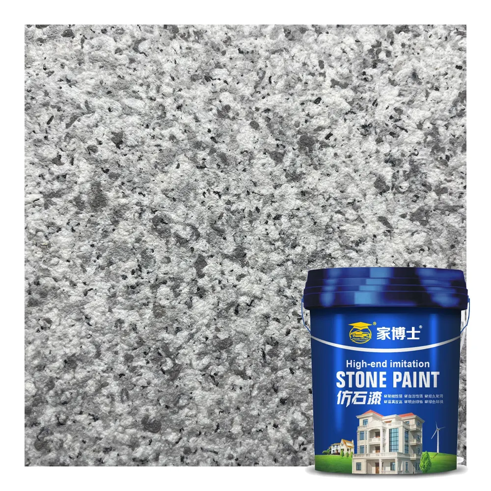 Wholesale High Quality Rock Wall Texture Stone Building Exterior Paint