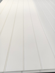 Pannello Moderno Personalizzato a Forma <span class=keywords><strong>di</strong></span> W in MDF Scanalato, Rivestimento Murale Resistente all'Umidità per Decorazione <span class=keywords><strong>di</strong></span> Pareti e Soffitti - Product Image 1