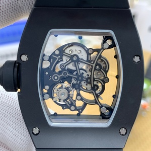 Luxury Black Ceramic <b>Skeleton</b> <b>Watch</b> Men Ultra Thin Sapphire Crystal <b>Automatic</b> Sport Wristwatch - Product Image 5