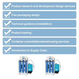 Unersink 400gpd thẩm thấu ngược Hệ thống hệ thống lọc nước cho nhà xử lý nước - Product Image 3