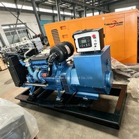 Générateur diesel Baudouin 30 kVA 4m 6m 11 150 kW ATS à châssis ouvert 4 6 cylindres DC 24V Démarrage électrique Refroidissement par eau AC Triphasé