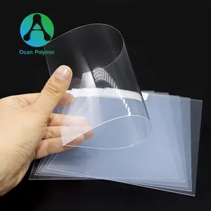 定制尺寸400微米透明硬质聚氯乙烯折叠盒