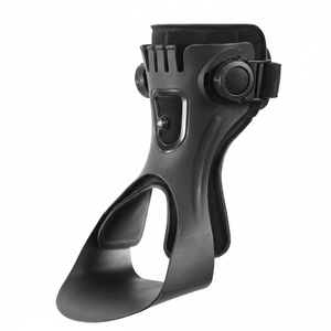 Orthèse de cheville en polyester, stabilisateur léger, attelle pour pied tombant, pour patients hémiplégiques, victimes d'AVC, protection pour la marche - Product Image 1