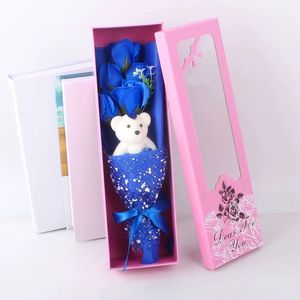 Ricco gioiello di san valentino creativo fatto a mano moderno alla moda sapone fiori Bouquet regalo scatola per fidanzata/moglie maschio - Product Image 3