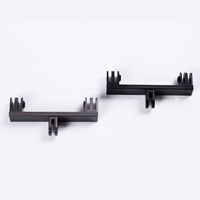 Piezas de conector de cámara de aluminio anodizado, trípode de metal macho a adaptador go pro, nuevo diseño