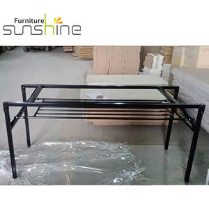 Классические прямоугольные металлические деревянные банкетные складные ножки для зала - Product Image 3