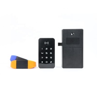 Serrure numérique Qidots pour meubles, à combinaison, intelligente, sans clé, accès par empreinte digitale, utilisation temporaire pour salle de sport et chambre à coucher