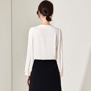 Profesional Original chino Oficina señoras estilos de moda de jóvenes Oficina Tops y blusas para mujeres - Product Image 6