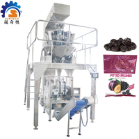 Machine d'emballage automatique multifonction pour fruits secs, prunier, fruits secs et aliments