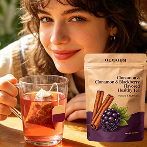 Sachet <span class=keywords><strong>de</strong></span> thé infusé aux fruits épicés <span class=keywords><strong>de</strong></span> qualité supérieure, saveur naturelle cannelle et mûre, matière première pour distributeurs <span class=keywords><strong>de</strong></span> supermarchés - Product Image 2