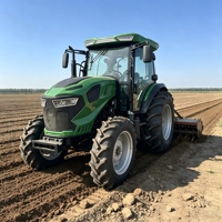 Tracteur agricole 70 CV 4x4, multifonctionnel, avec système hydraulique, livraison directe d'usine