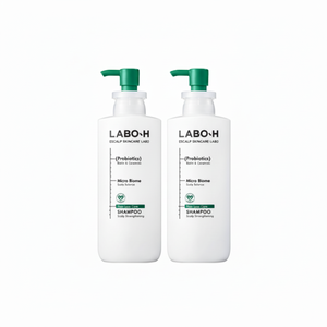 Shampoo Labo-H per il Rafforzamento del Cuoio Capelluto e il Sollievo dalla Caduta dei Capelli, 400ml, Confezione da 2, Offerta Sconto - Product Image 1