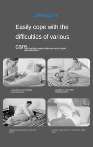 House Use Medical Adjustable <strong>Foldable</strong> Lifting Transfer <strong>Commode</strong> Shower Toilet Bath Chair Bathroom Shower Safety Lift - Product Image 5