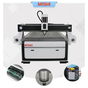Enrutador CNC monofásico MISHI 220V, maquinaria de grabado acrílico, enrutador CNC 1325 para fabricación de letreros acrílicos