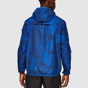 Veste coupe-vent personnalisable légère à imprimé intégral, dernier design, pour homme - Product Image 2