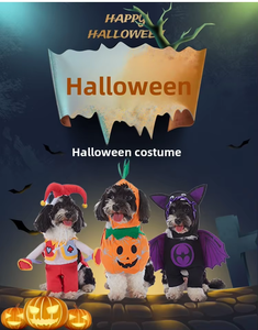 Ropa Navideña para Perros Estilo Europeo y Americano |   Traje Divertido Premium para Mascotas |   Ropa Festiva Original para Perros Medianos - Product Image 3