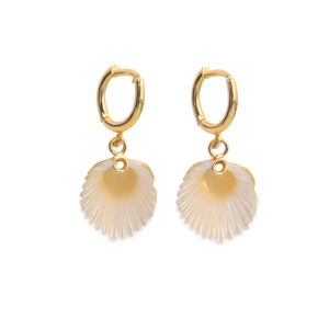 Pendientes de Aro con Baño de Oro, Acero Inoxidable 316L, Joyería de Moda Sostenible y Resistente - Product Image 2