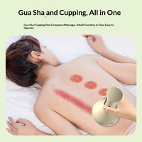 Appareil de massage électrique des méridiens avec fonction musicale, outil Gua Sha et instrument de thérapie portable doté d'une batterie intégrée