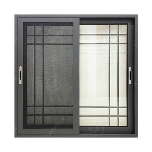 Ventanas apilables de aluminio Ventana corredera Baño Verde American Craftsman Ventanas correderas plegables - Product Image 1