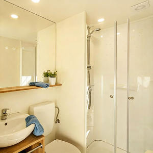 Tente d'hôtel <span class=keywords><strong>nomade</strong></span> en bois de luxe avec conservation de la chaleur et chauffage, tailles 4x6m/5x7m/5x9m pour les stations balnéaires et le camping - Product Image 4