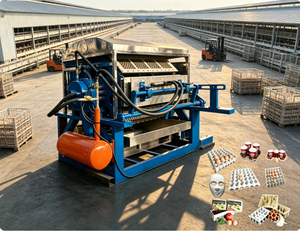 Machine à fabriquer des barquettes à œufs en papier écologiques pour l'Espagne et le <span class=keywords><strong>Portugal</strong></span>, industrie durable - Product Image 1