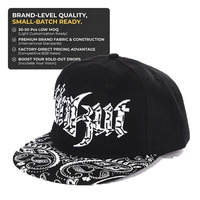 Casquette Snapback Unisexe 6 Panneaux avec Logo en Cuir, Haute Qualité, Personnalisée, en Laine Acrylique pour Homme, Style Hip-Hop, Plate, Décontractée, Performance