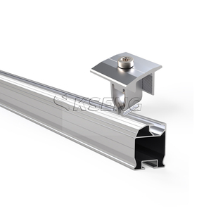 Rail de fixation solaire résistant au vent pour toiture en tuiles, rail en aluminium pour système de montage de panneaux solaires - Product Image 2