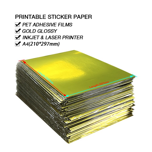 Oro glossy_Inkjet e Laser printer_waterproof
