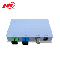 Receptor Óptico Mini MIC MIC-OR-860H5W con 1 Entrada Óptica y 1 Salida RF para FTTX FTTH XGSPON XGPON XPON GPON EPON AGC CATV