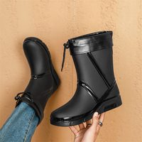 Pro pick bottes de pluie résistantes à l'eau chaussures en caoutchouc robustes bottes d'eau de pluie tout temps