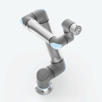 Bras de robot collaboratif vertical en aluminium à 6 axes UR15, charge utile de 15 kg, portée de 1300 mm, pour l'entretien de machines CNC, le soudage, la palettisation
