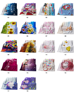 Custom Made Soft and <strong>Warm</strong> <strong>Blanket</strong> 150*200cm Custom Microfiber Flannel Fleece Puffy <strong>Blanket</strong> - Product Image 4