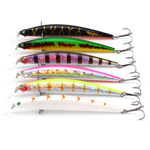 <span class=keywords><strong>Banshee</strong></span> – leurre flottant de type Jerkbait, appât artificiel de type poisson nageur, avec yeux 3D brillants et peu profonds, pour la pêche au bar, vente <span class=keywords><strong>en</strong></span> gros, 115mm, VM01 - Product Image 1