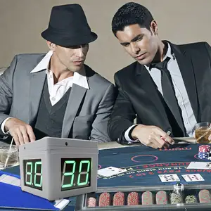 Yizhi - temporizador de xadrez coreano japonês para pôquer, mini design de 1,8 polegadas, 4 cores, mais recente, com botão de controle, pronto para envio