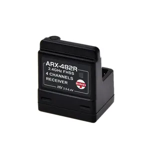 AGFRC ARX-482R 1-2s lipo 2.4Ghz 4CH立式FHSS兼容接收器，适用于钢筋混凝土汽车/卡车