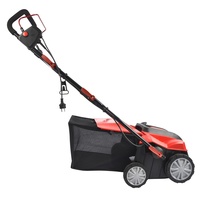 VERTAK Escarificador de Césped Eléctrico 2 en 1 de 1800W, Aireador y Rastrillo sin Escobillas, Escarificador Manual para Césped