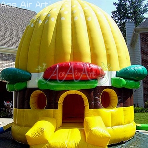 Château gonflable en PVC personnalisé en forme de champignon, trampoline/sauterie, divertissement intérieur/extérieur, lit de saut avec auvent - Product Image 4