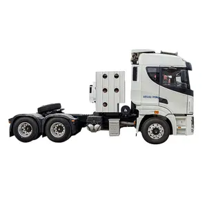 China Brand CNG Trailer Head Truck Camc H9 CNG New Tractor Trucks for Sale