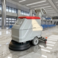Nettoyeur de sols à batterie homologué CE, moteur aspirateur 150W, autonomie 100-130 min, directement de l'usine pour couloirs d'hôtel