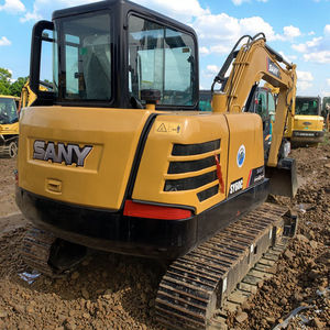 SANY SY60C 6 Ton Crawler Mini-graafmachine gebruikt in goede staat met motorpomp versnellingsbak Push Shovel Digger 60C Sany60C - Product Image 1