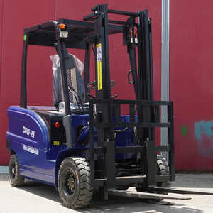 Chariot élévateur électrique livraison gratuite 2 tonnes 2.5 tonnes 3 tonnes petit chariot élévateur électrique tout-terrain à roues - Product Image 3