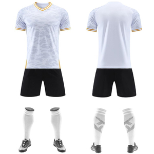 Nouveaux maillots de football respirants à manches courtes pour adultes et enfants, tenues d'entraînement de football, tailles 2526 - Product Image 6