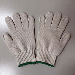 Guantes de Trabajo Resistentes de 450g-600g/doz, 30% Algodón TC, Antideslizantes, Anticorte, con Puño de Seguridad, Duraderos, Transpirables, Sin Silicona - Product Image 1