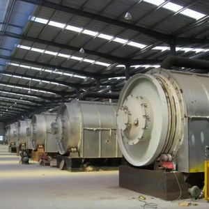 Pneu de rebut de rendement élevé à la machine de raffinage de carburant diesel avec l'usine de pyrolyse et l'usine de distillation - Product Image 5