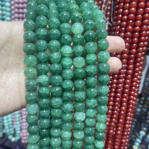 En gros 8/10mm synthétique <span class=keywords><strong>Pierre</strong></span> fissure looseDIY Bracelet À <span class=keywords><strong>La</strong></span> Main Fabrication <span class=keywords><strong>de</strong></span> Bijoux - Product Image 3