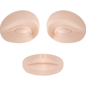 3pcs 5D <b>Silicone</b> Practice Mold Set Eyes Lips Eyebrow Tattoo Training <b>Tool</b> for PMU Academy - Product Image 4