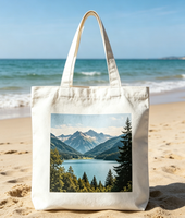 Nouveau modèle 2026 - Sac en toile écologique personnalisable, durable et résistant à l'usure, de haute qualité, idéal pour le shopping