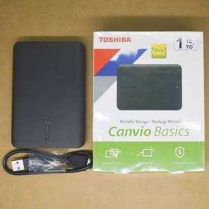 Disque dur externe portable Toshiba Canvio Basics 500 Go, 1 To, 2 To, Plug & Play, pour sauvegarde d'ordinateur portable et PC - Product Image 6