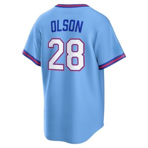 Vente en gros de maillots de baseball Atlanta de haute qualité, nouveau style, broderie personnalisée - Product Image 2