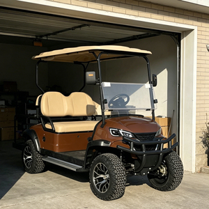 Carrito de Golf Eléctrico de 72V de Alta Potencia con Techo Personalizable con Luces LED de Cielo Estrellado, Caja de Carga Trasera Personalizable con Espacio Adicional - Product Image 2